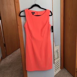 Coral dress